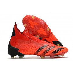 Buty piłkarskie adidas Predator Freak+ FG Czerwony Czarny