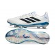 Korki piłkarskieadidas Copa Pure III Elite FG Biały Czarny Niebieski