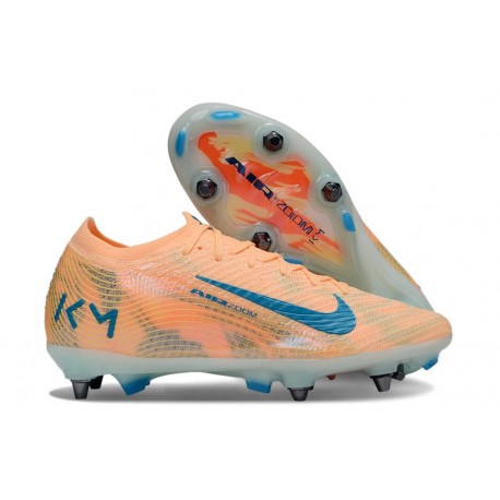 Nike Zoom Mercurial Vapor XVI Elite SG-Pro KM Pomarańczowy Niebieski
