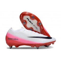 Nike Zoom Mercurial Vapor XVI Elite SG-Pro Biały Czarny Czerwony