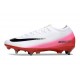 Nike Zoom Mercurial Vapor XVI Elite SG-Pro Biały Czarny Czerwony