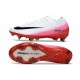 Nike Zoom Mercurial Vapor XVI Elite SG-Pro Biały Czarny Czerwony