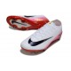 Nike Zoom Mercurial Vapor XVI Elite SG-Pro Biały Czarny Czerwony