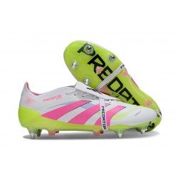 adidas Predator Elite Foldover Tongue SG Biały Różowy Zawistny