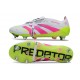 adidas Predator Elite Foldover Tongue SG Biały Różowy Zawistny