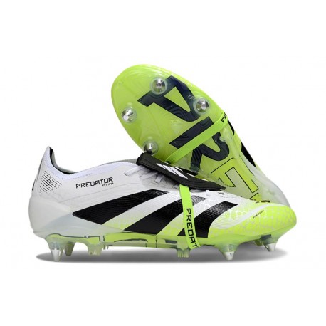 adidas Predator Elite Foldover Tongue SG Biały Czarny Zawistny