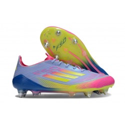 Korki adidas F50 Elite SG-Pro Niebieski Zawistny Różowy