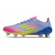 Korki adidas F50 Elite SG-Pro Niebieski Zawistny Różowy