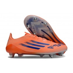 Korki adidas F50 Elite SG-Pro Pomarańczowy Niebieski