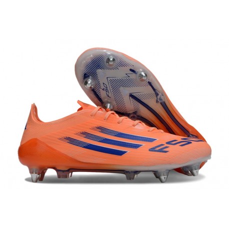 Korki adidas F50 Elite SG-Pro Pomarańczowy Niebieski
