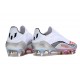 Buty adidas F50 Elite LL SG X Messi Biały Srebro Czerwony