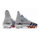 Buty piłkarskie adidas Predator Freak+ FG Showpiece Pack Srebro Czerwony Czarny