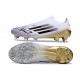 Buty adidas F50 Elite LL SG Biały Czarny Złoto
