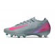 Korki Pilkarskie Nike Mercurial Vapor 16 Elite AG-Pro Niebieski Różowy