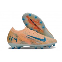 Korki Nike Mercurial Vapor 16 Elite AG-Pro KM Pomarańczowy Niebieski