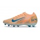 Korki Nike Mercurial Vapor 16 Elite AG-Pro KM Pomarańczowy Niebieski