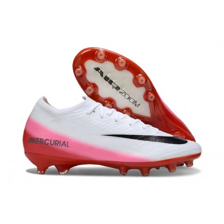 Korki Pilkarskie Nike Mercurial Vapor 16 Elite AG-Pro Biały Czarny Czerwony
