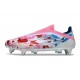 Buty adidas F50 Elite LL SG Biały Czerwony Niebieski