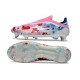 Buty adidas F50 Elite LL SG Biały Czerwony Niebieski