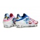 Buty adidas F50 Elite LL SG Biały Czerwony Niebieski