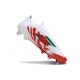 Buty adidas F50 Elite LL SG Biały Czerwony Zielony