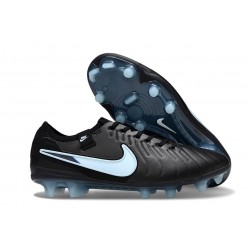 Nike Tiempo Legend 10 Elite FG Czarny Niebieski