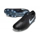 Nike Tiempo Legend 10 Elite FG Czarny Niebieski