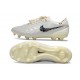 Nike Tiempo Legend 10 Elite FG Biały Srebro