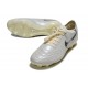 Nike Tiempo Legend 10 Elite FG Biały Srebro