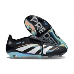 adidas Predator Elite FT 2025 FG Czarny Biały Niebieski