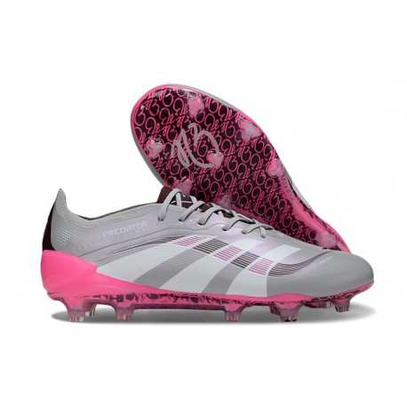 Korki Piłkarskie adidas Predator Elite FG Wilczy Różowy Biały