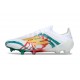 Korki Pilkarskie Adidas F50 Elite FG Biały Zielony Złoto