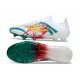 Korki Pilkarskie Adidas F50 Elite FG Biały Zielony Złoto