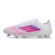 Korki Pilkarskie Adidas F50 Elite FG Biały Różowy