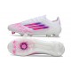 Korki Pilkarskie Adidas F50 Elite FG Biały Różowy