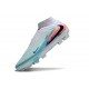 Wysokie buty piłkarskie Nike Phantom 6 Elite FG Niebieski Biały Czarny