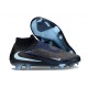 Wysokie buty piłkarskie Nike Phantom 6 Elite FG Czarny Niebieski