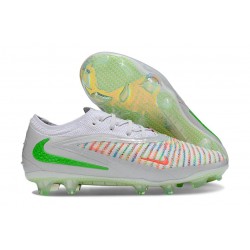 Buty Nike Phantom 6 Elite Low Cut Fg X EAFC26 Biały Jasny Czerwony