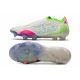 Buty piłkarskie Adidas Copa Sense+ FG Biały Solar żółty Shock Różowy