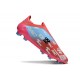 Buty adidas F50 Elite Laceless FG Czerwony Niebieski