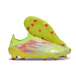 Buty adidas F50 Elite Laceless FG Zawistny Czerwony
