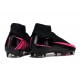 Buty Piłkarskie Nike Mercurial Superfly 10 Elite FG Czarny Różowy