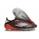 Buty adidas F50 Elite Laceless FG Brązowy Srebro Czerwony