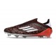 Buty adidas F50 Elite Laceless FG Brązowy Srebro Czerwony
