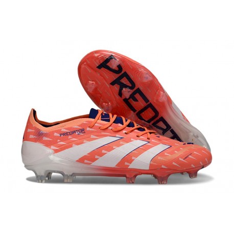 Korki Piłkarskie adidas Predator Elite FG Pomarańczowy Biały