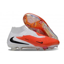 Wysokie buty piłkarskie Nike Phantom 6 Elite FG Czerwony Biały Czarny