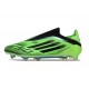 Buty adidas F50 Elite Laceless FG Zielony Czarny