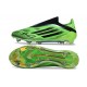 Buty adidas F50 Elite Laceless FG Zielony Czarny