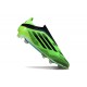 Buty adidas F50 Elite Laceless FG Zielony Czarny