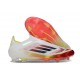 Buty adidas F50 Elite Laceless FG Biały Czerwony Czarny